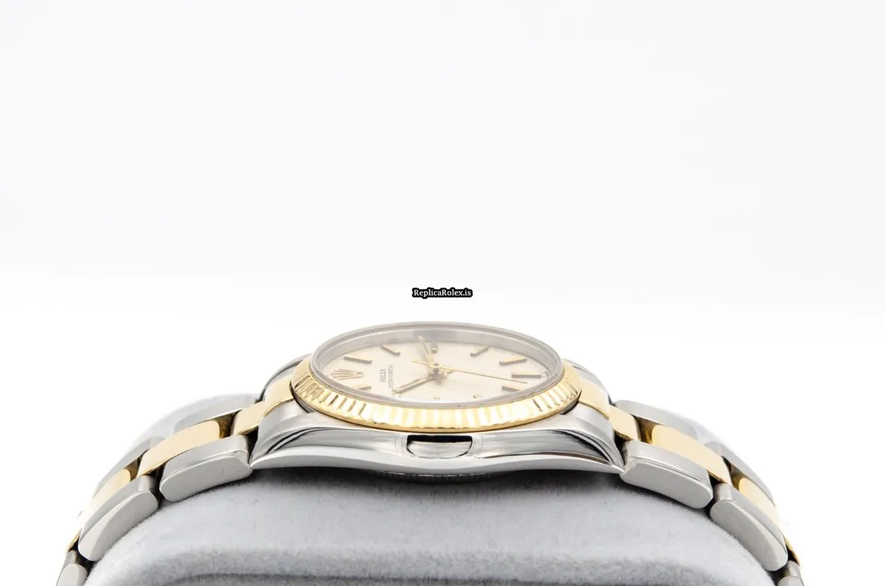 Wholesale Replica Rolex Oyster Perpetual 31 67513 Caliber 2130 Automatic Movement 31mm Gold/steel Case Mens/unisex Watch - Image 6