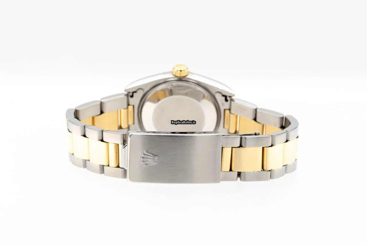 Wholesale Replica Rolex Oyster Perpetual 31 67513 Caliber 2130 Automatic Movement 31mm Gold/steel Case Mens/unisex Watch - Image 7