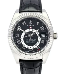 Design Replica Rolex Sky-dweller 326139 Caliber 9001 Automatic Movement 42mm White Gold Case Mens/unisex Watch