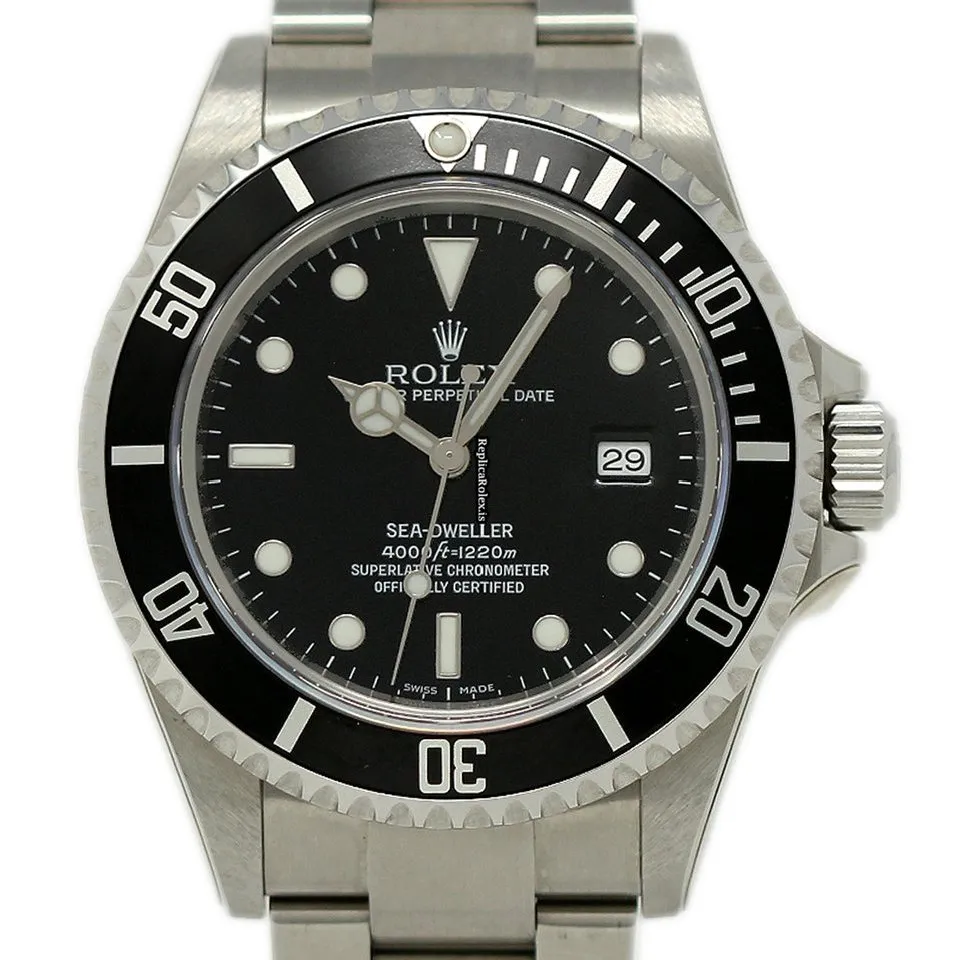 Marvellous Replica Rolex Sea-dweller 4000 16600 Caliber 3135 Automatic Movement 40mm Steel Case Mens/unisex Watch