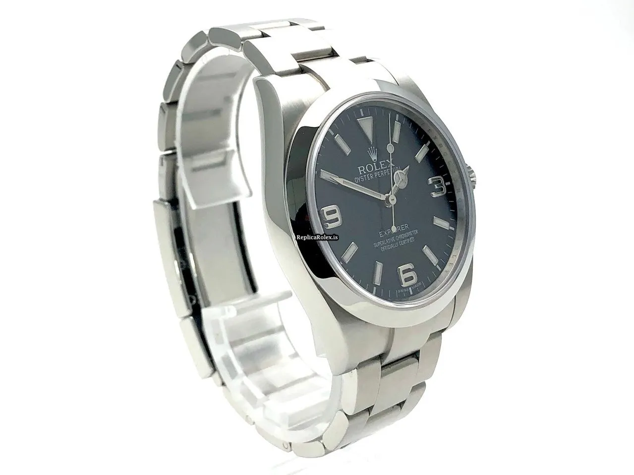 Terrific Replica Rolex Explorer 214270 Caliber 3132 Automatic Movement 39mm Steel Case Mens/unisex Watch - Image 2