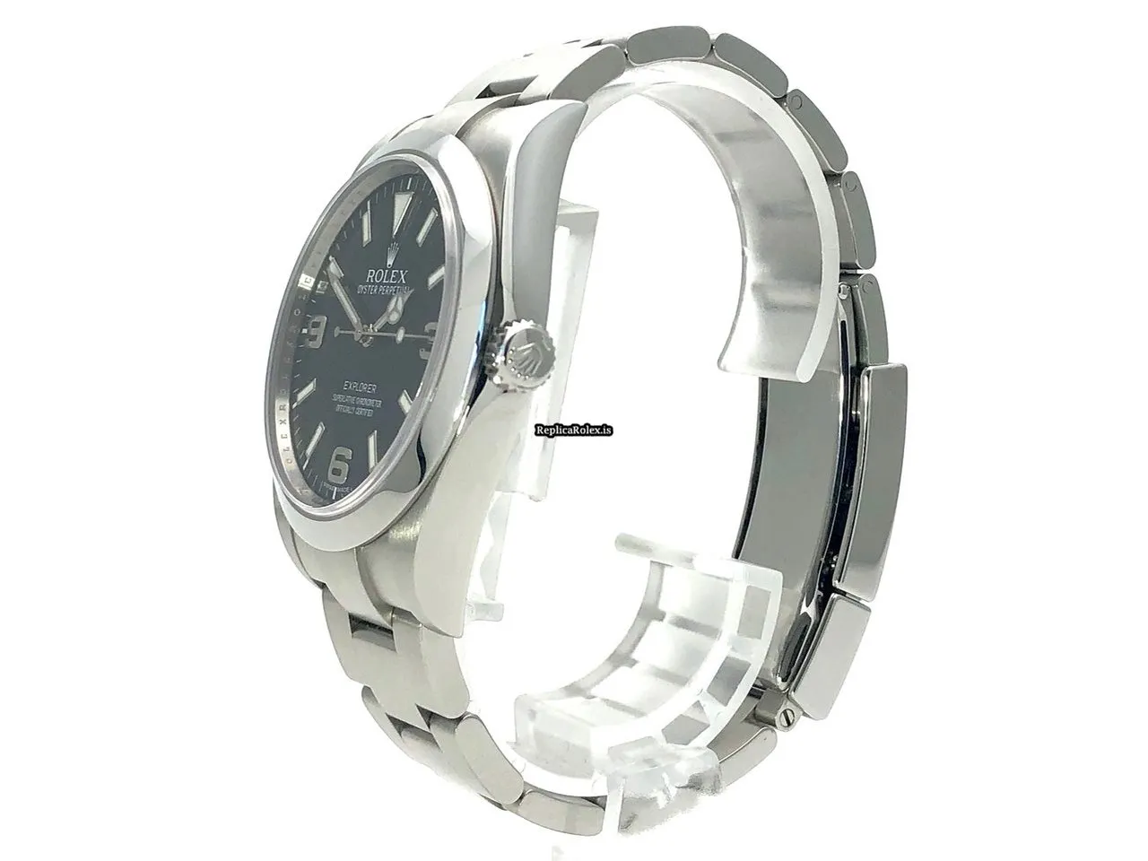 Terrific Replica Rolex Explorer 214270 Caliber 3132 Automatic Movement 39mm Steel Case Mens/unisex Watch - Image 3