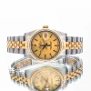 1:1 Replica Rolex Datejust 16233 Automatic Movement 36mm Gold/steel Case Mens/unisex Watch