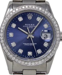 Excellent Imitation Rolex Oyster Perpetual Date 15000 Automatic Movement 34mm Steel Case Womens Watch