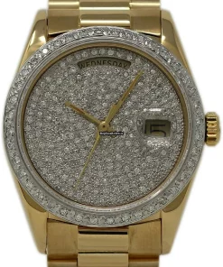 Appealing Replica Rolex Day-date 36 18038 Automatic Movement 36mm Yellow Gold Case Mens/unisex Watch