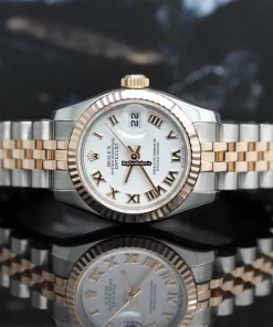 1:1 Knockoff Rolex Lady-datejust 179171 Caliber 2235 Automatic Movement 26mm Rose Gold Case Womens Watch
