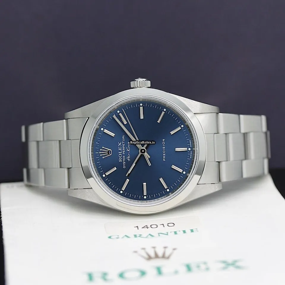 High-end Fake Rolex Air King Precision 14010 Caliber 3000 Automatic Movement 34mm Steel Case Mens/unisex Watch