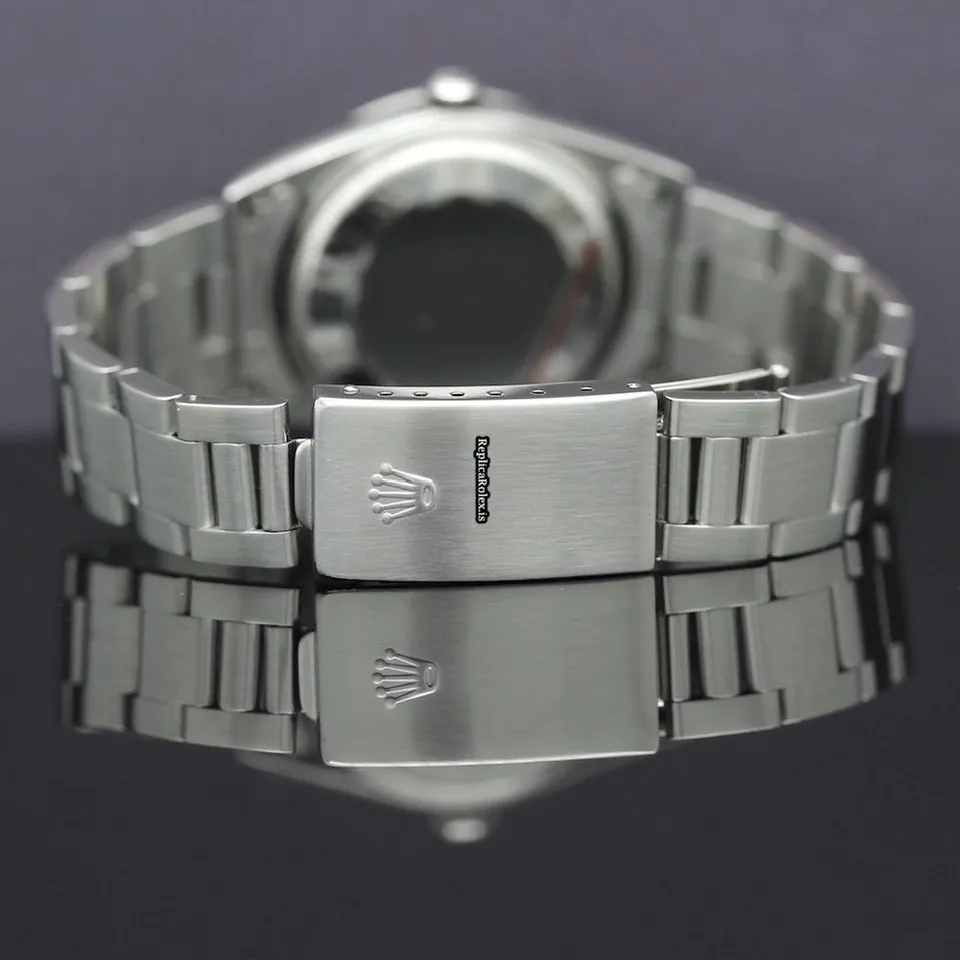 High-end Fake Rolex Air King Precision 14010 Caliber 3000 Automatic Movement 34mm Steel Case Mens/unisex Watch - Image 12