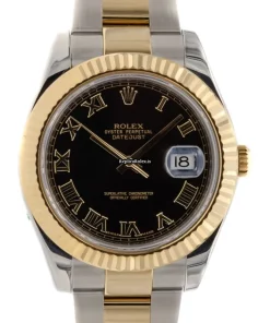 Fantastic Fakes Rolex Datejust II 116333 Caliber 3136 Automatic Movement 41mm Gold/steel Case Mens/unisex Watch