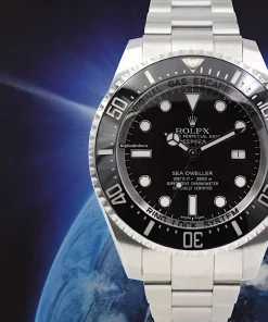 Fantastic Fake Rolex Sea-dweller Deepsea 116660 Caliber 3135 Automatic Movement 44mm Steel Case Mens/unisex Watch