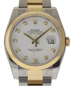 Durable Fake Rolex Datejust 116203 Caliber 3135 Automatic Movement 36mm Steel Case Mens/unisex Watch