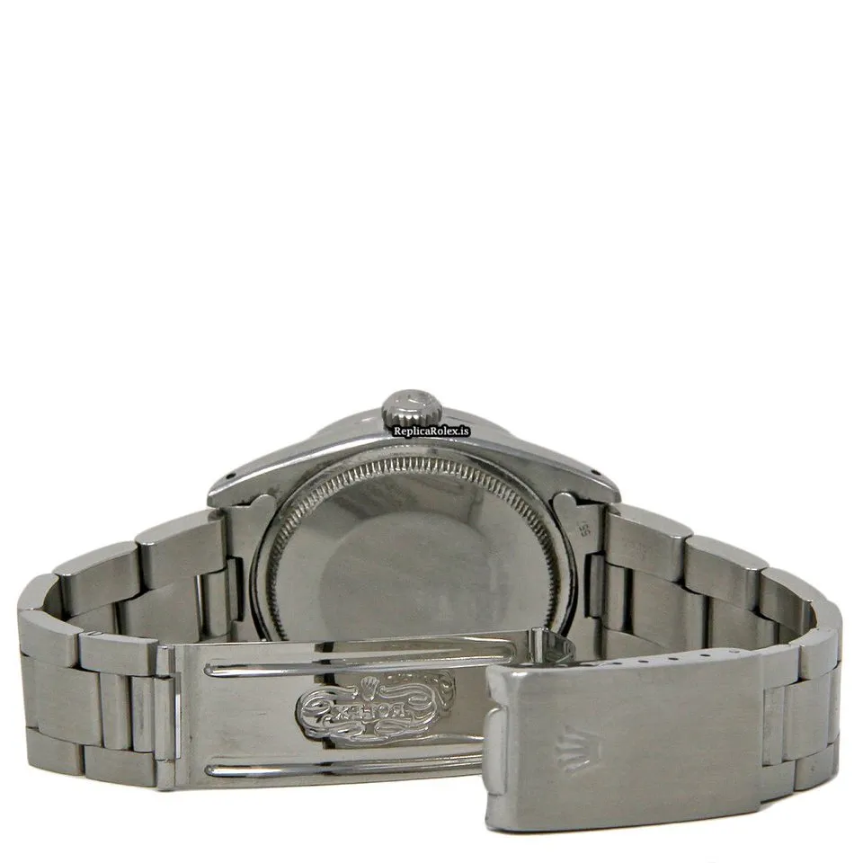 Stylish Replica Rolex Oyster Perpetual Date 1501 Automatic Movement 34mm Steel Case Womens Watch - Image 4