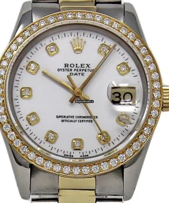 Perfect Replica Rolex Oyster Perpetual Date 15053 Automatic Movement 34mm Steel Case Mens/unisex Watch