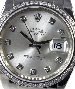 Neat Replica Rolex Datejust 116189 Caliber 3135 Automatic Movement 36mm White Gold Case Mens/unisex Watch