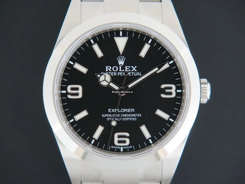 Durable Replicas Rolex Explorer 214270 Automatic Movement 39mm Steel Case Mens/unisex Watch - Image 2