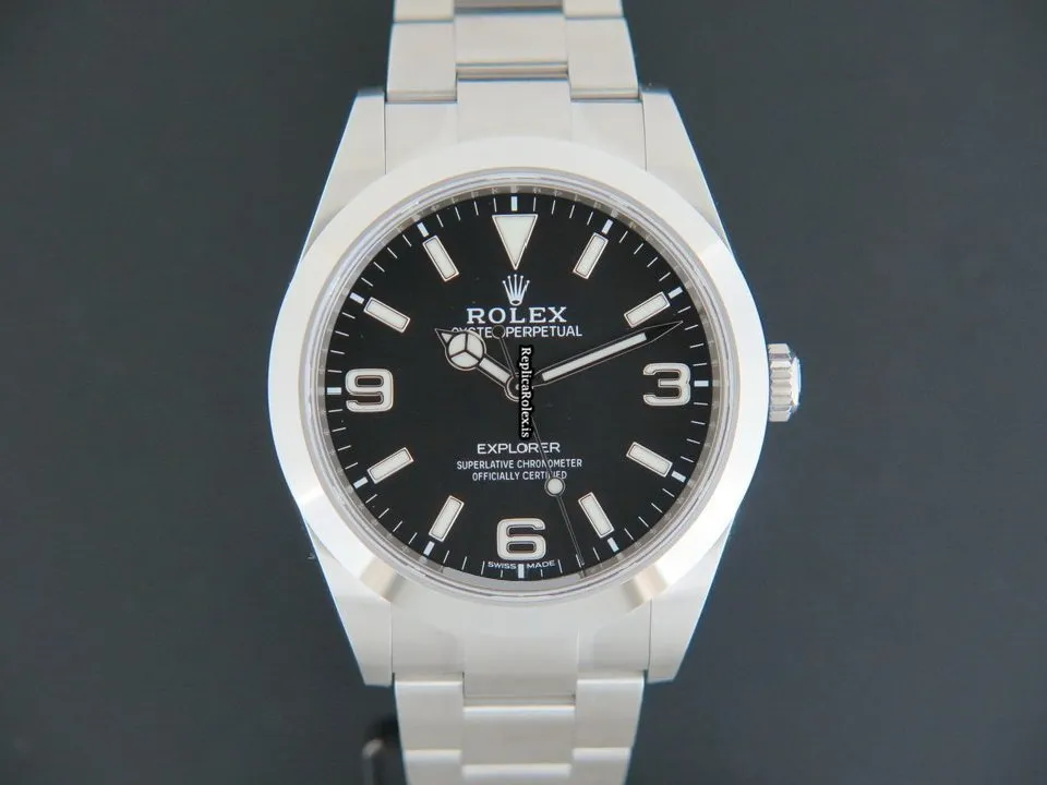 Durable Replicas Rolex Explorer 214270 Automatic Movement 39mm Steel Case Mens/unisex Watch - Image 3