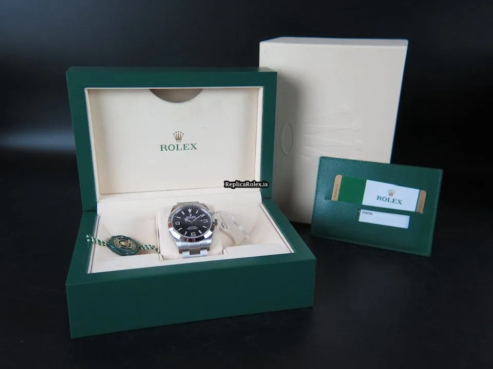 Durable Replicas Rolex Explorer 214270 Automatic Movement 39mm Steel Case Mens/unisex Watch - Image 4