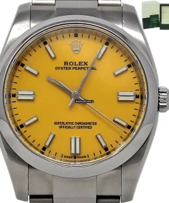 Swiss Fake Rolex Oyster Perpetual 34 114200 Caliber 3130 Automatic Movement 34mm Steel Case Womens Watch