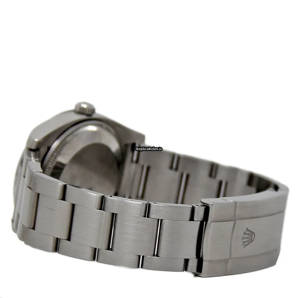 Swiss Fake Rolex Oyster Perpetual 34 114200 Caliber 3130 Automatic Movement 34mm Steel Case Womens Watch - Image 3