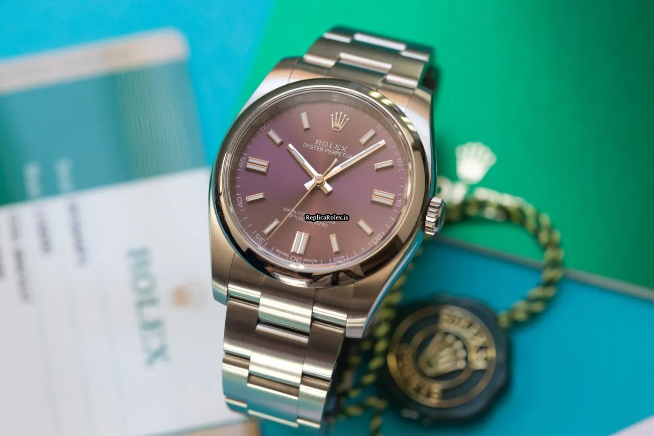 Trustworthy Replica Rolex Oyster Perpetual 36 116000 Caliber 3130 Automatic Movement 36mm Steel Case Mens/unisex Watch