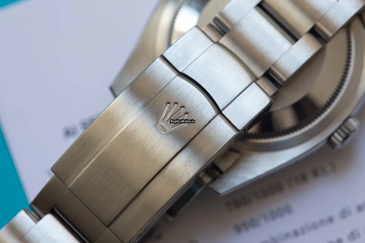 Trustworthy Replica Rolex Oyster Perpetual 36 116000 Caliber 3130 Automatic Movement 36mm Steel Case Mens/unisex Watch - Image 14