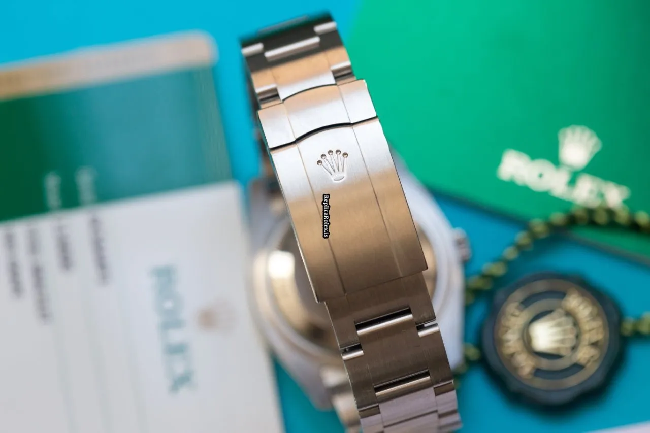 Trustworthy Replica Rolex Oyster Perpetual 36 116000 Caliber 3130 Automatic Movement 36mm Steel Case Mens/unisex Watch - Image 2