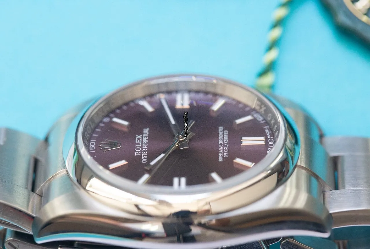 Trustworthy Replica Rolex Oyster Perpetual 36 116000 Caliber 3130 Automatic Movement 36mm Steel Case Mens/unisex Watch - Image 4