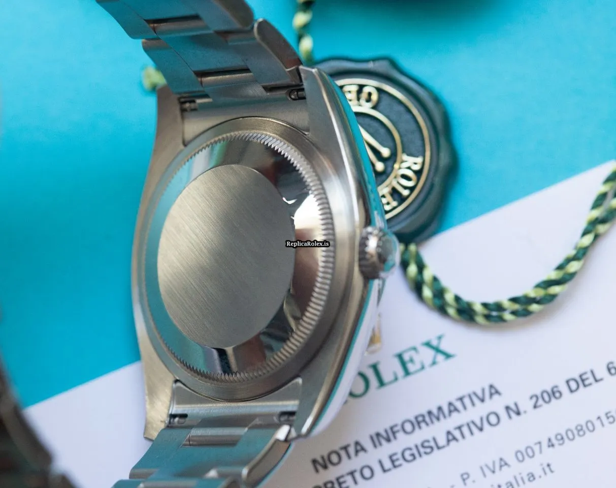 Trustworthy Replica Rolex Oyster Perpetual 36 116000 Caliber 3130 Automatic Movement 36mm Steel Case Mens/unisex Watch - Image 5