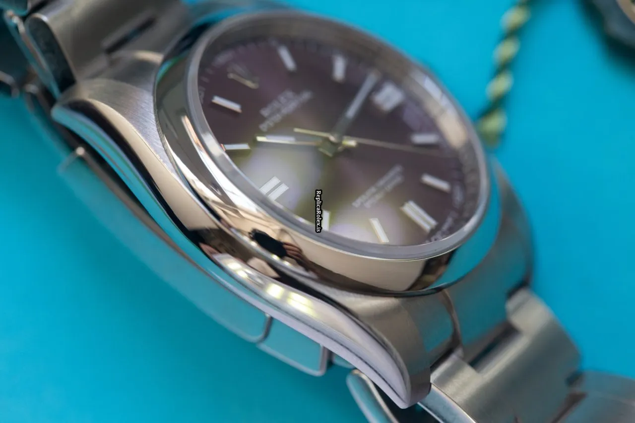 Trustworthy Replica Rolex Oyster Perpetual 36 116000 Caliber 3130 Automatic Movement 36mm Steel Case Mens/unisex Watch - Image 9