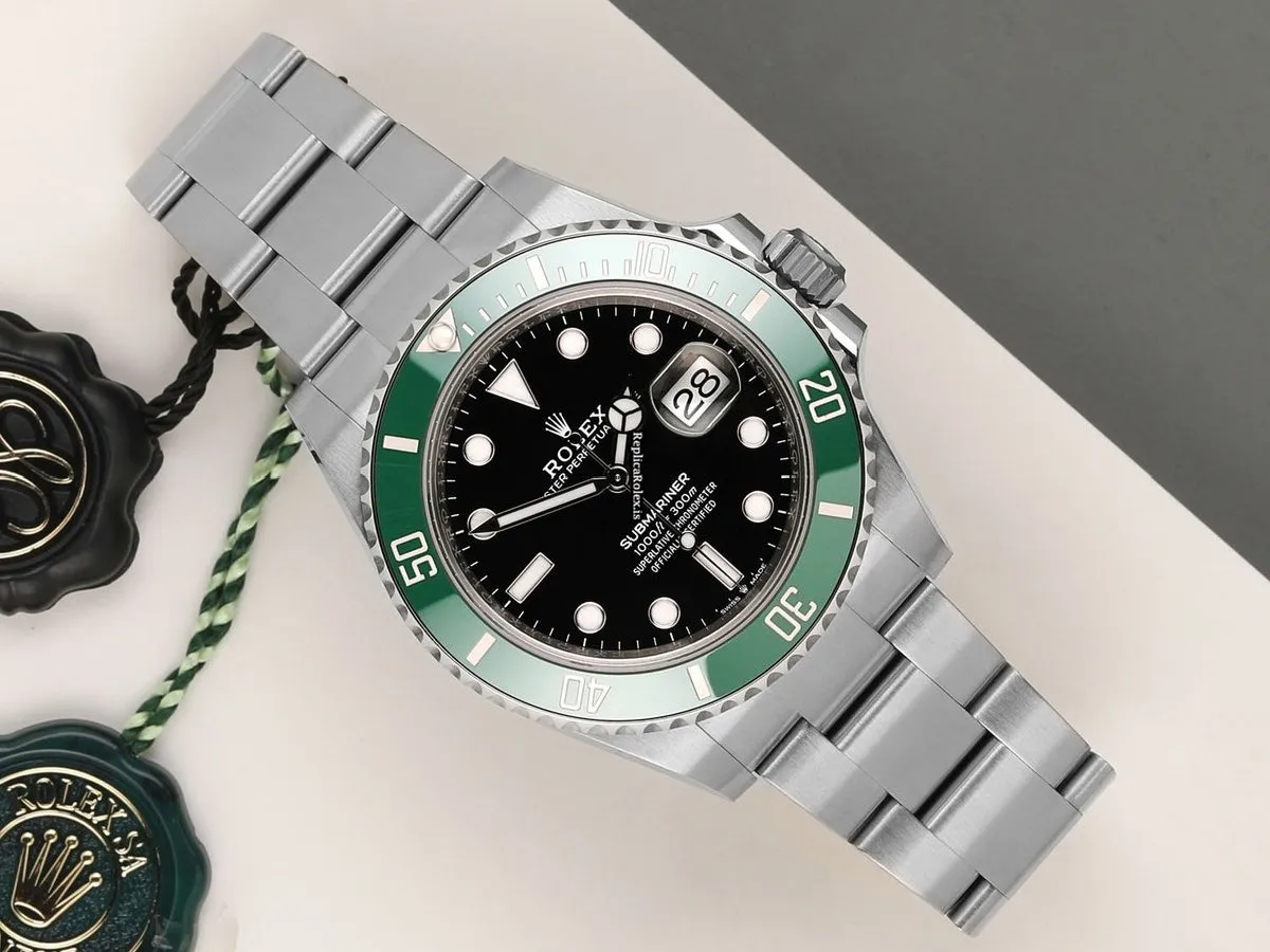 Marvellous Replica Rolex Submariner Date 126610lv Automatic Movement 41mm Steel Case Watch