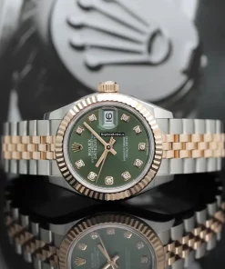 Wonderful Fakes Rolex Lady-datejust 279171 Caliber 2236 Automatic Movement 28mm Gold/steel Case Womens Watch