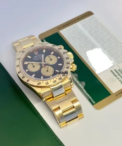 Epic Replicas Rolex Daytona 116528 Caliber 4130 Automatic Movement 40mm Yellow Gold Case Mens/unisex Watch