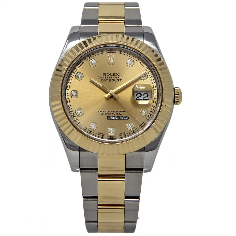 Superb Replica Rolex Datejust II 116333 Caliber 3136 Automatic Movement 41mm Steel Case Mens/unisex Watch - Image 2