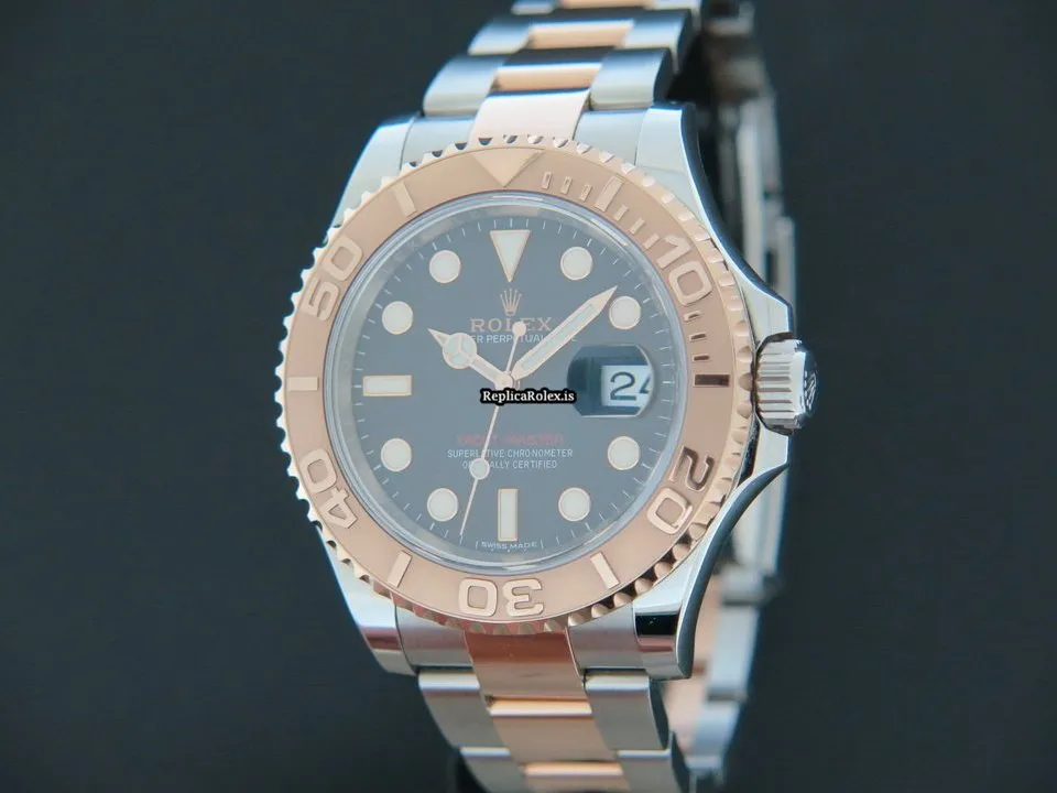 Remarkable Fake Rolex Yacht-master 40 116621 Automatic Movement 40mm Gold/steel Case Mens/unisex Watch