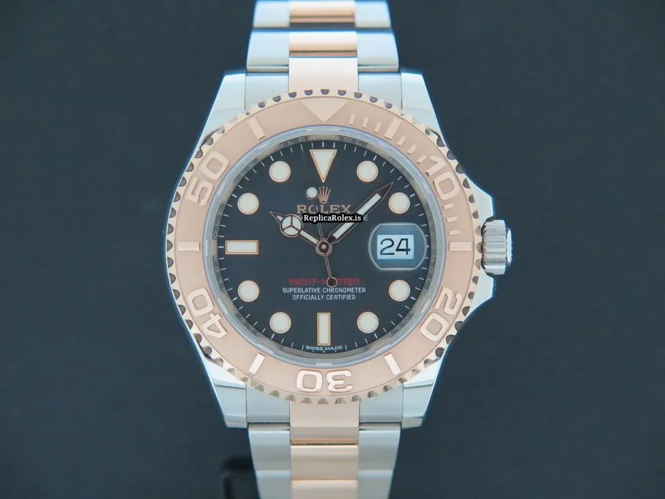 Remarkable Fake Rolex Yacht-master 40 116621 Automatic Movement 40mm Gold/steel Case Mens/unisex Watch - Image 3