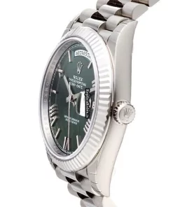 Design Replica Rolex Day-date 40 228239 Caliber 3255 Automatic Movement 40mm White Gold Case Mens/unisex Watch