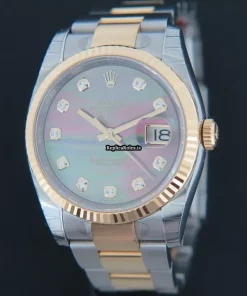 Incredible Replica Rolex Datejust 116233 Automatic Movement 36mm Gold/steel Case Mens/unisex Watch