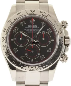 Swiss Fake Rolex Daytona 116509 Caliber 4130 Automatic Movement 40mm White Gold Case Mens/unisex Watch