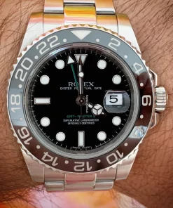 High Quality Fake Rolex Gmt-master II 116710ln Caliber 3186 Automatic Movement 40mm Steel Case Mens/unisex Watch