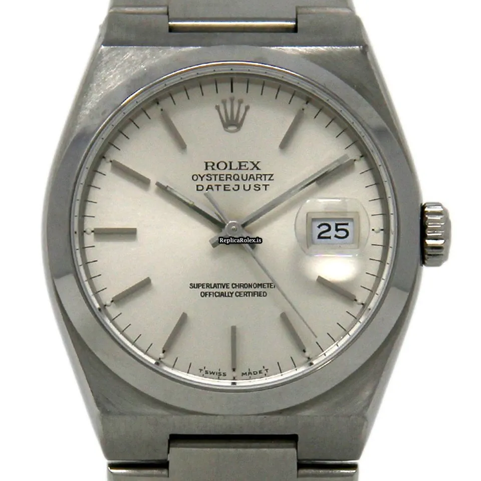 Nice Fake Rolex Datejust Oysterquartz 17000 Quartz Movement 36mm Steel Case Mens/unisex Watch