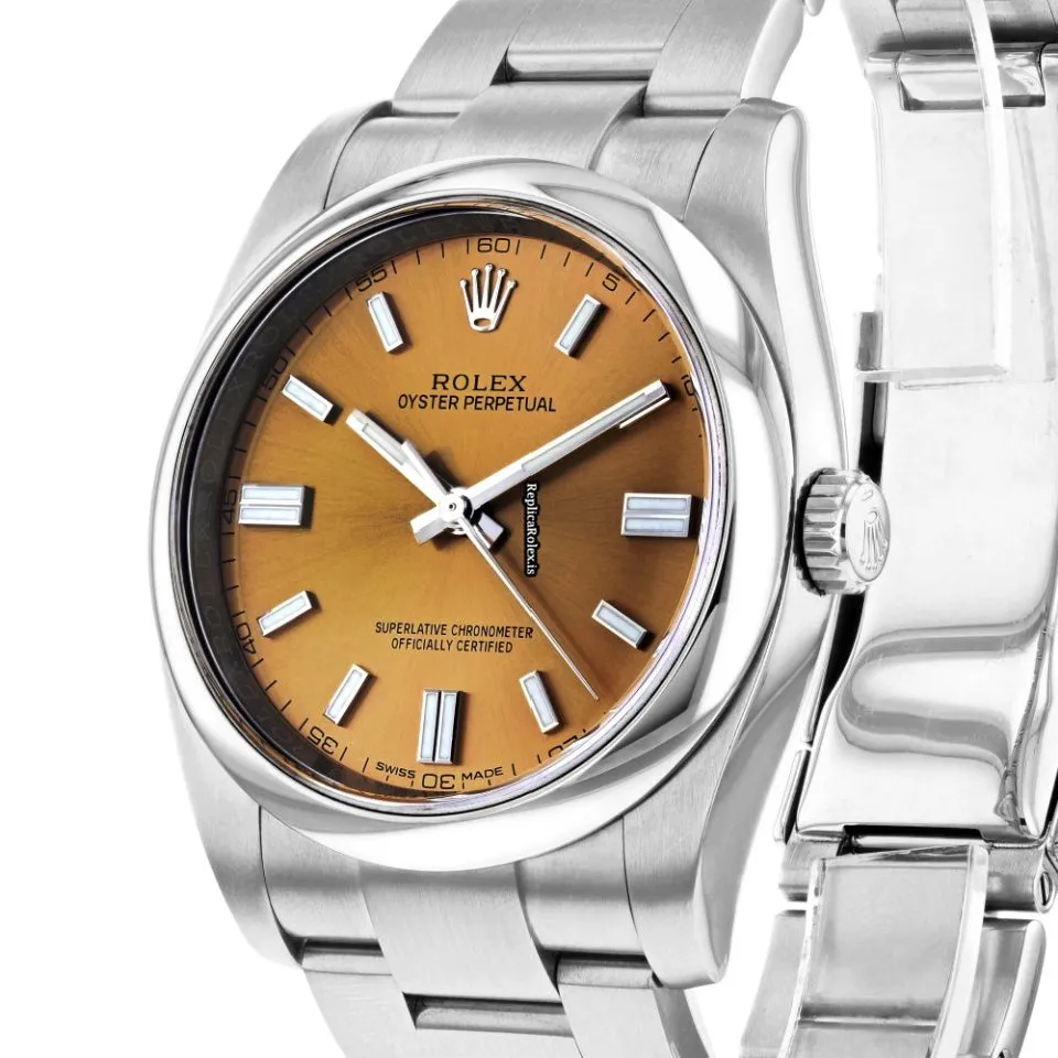 Amazing Fake Rolex Oyster Perpetual 36 116000 Automatic Movement 36mm Steel Case Mens/unisex Watch - Image 3