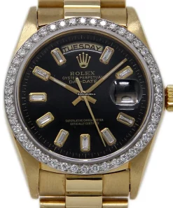 Great Fake Rolex Day-date 36 18038 Automatic Movement 36mm Yellow Gold Case Mens/unisex Watch