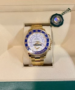 Amazing Fakes Rolex Yacht-master II 116688 Caliber 4161 Automatic Movement 44mm Yellow Gold Case Mens/unisex Watch