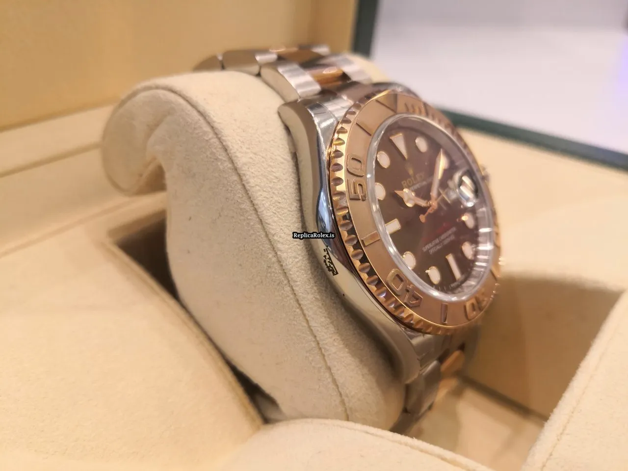 Discount Fake Rolex Yacht-master 40 116621 Caliber 3135 Automatic Movement 40mm Gold/steel Case Mens/unisex Watch - Image 2