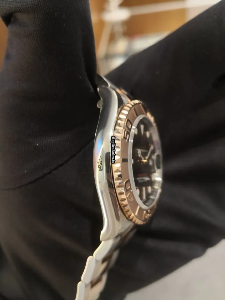 Discount Fake Rolex Yacht-master 40 116621 Caliber 3135 Automatic Movement 40mm Gold/steel Case Mens/unisex Watch - Image 4