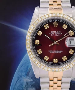 Good Copy Rolex Datejust 16233 Caliber 3135 Automatic Movement 36mm Gold/steel Case Mens/unisex Watch