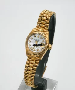 Awesome Replica Rolex Lady-datejust 6917 Caliber 2135 Automatic Movement 26mm Yellow Gold Case Womens Watch