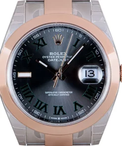 Amazing Clone Rolex Datejust 126301 Automatic Movement 41mm Gold/steel Case Mens/unisex Watch