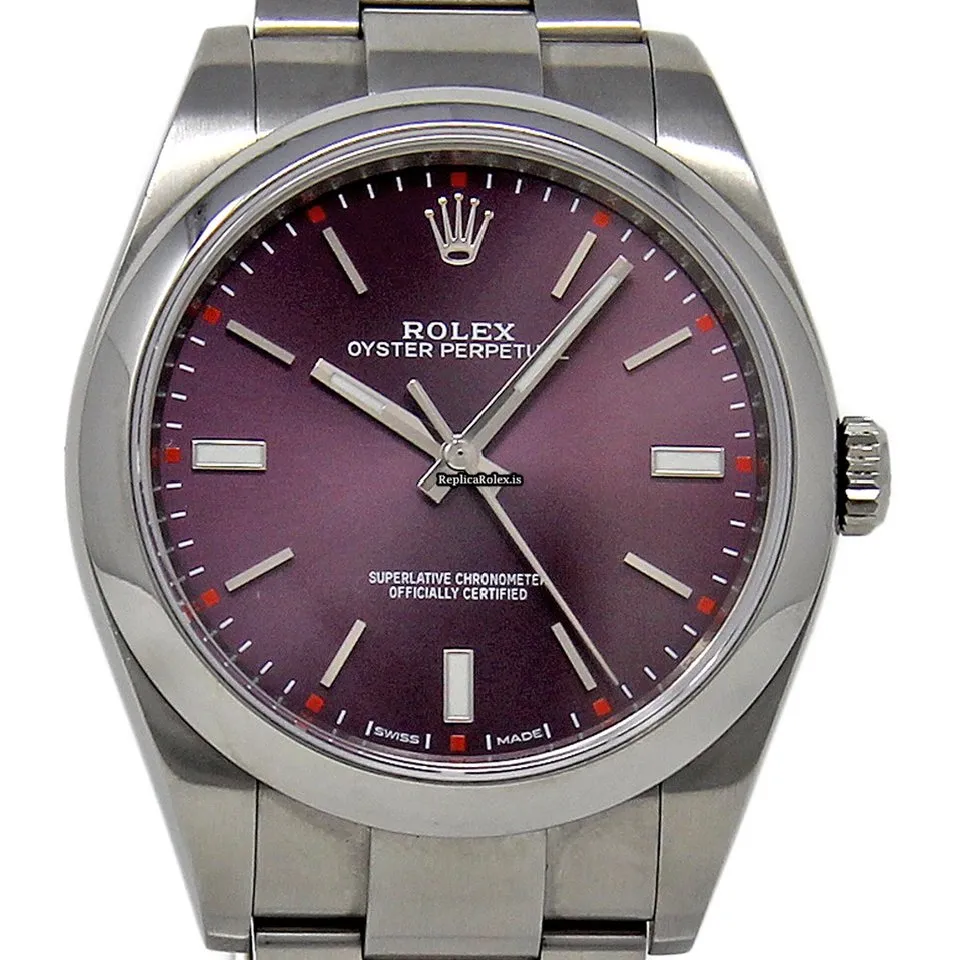 Top Replica Rolex Oyster Perpetual 39 114300 Caliber 3132 Automatic Movement 39mm Steel Case Mens/unisex Watch