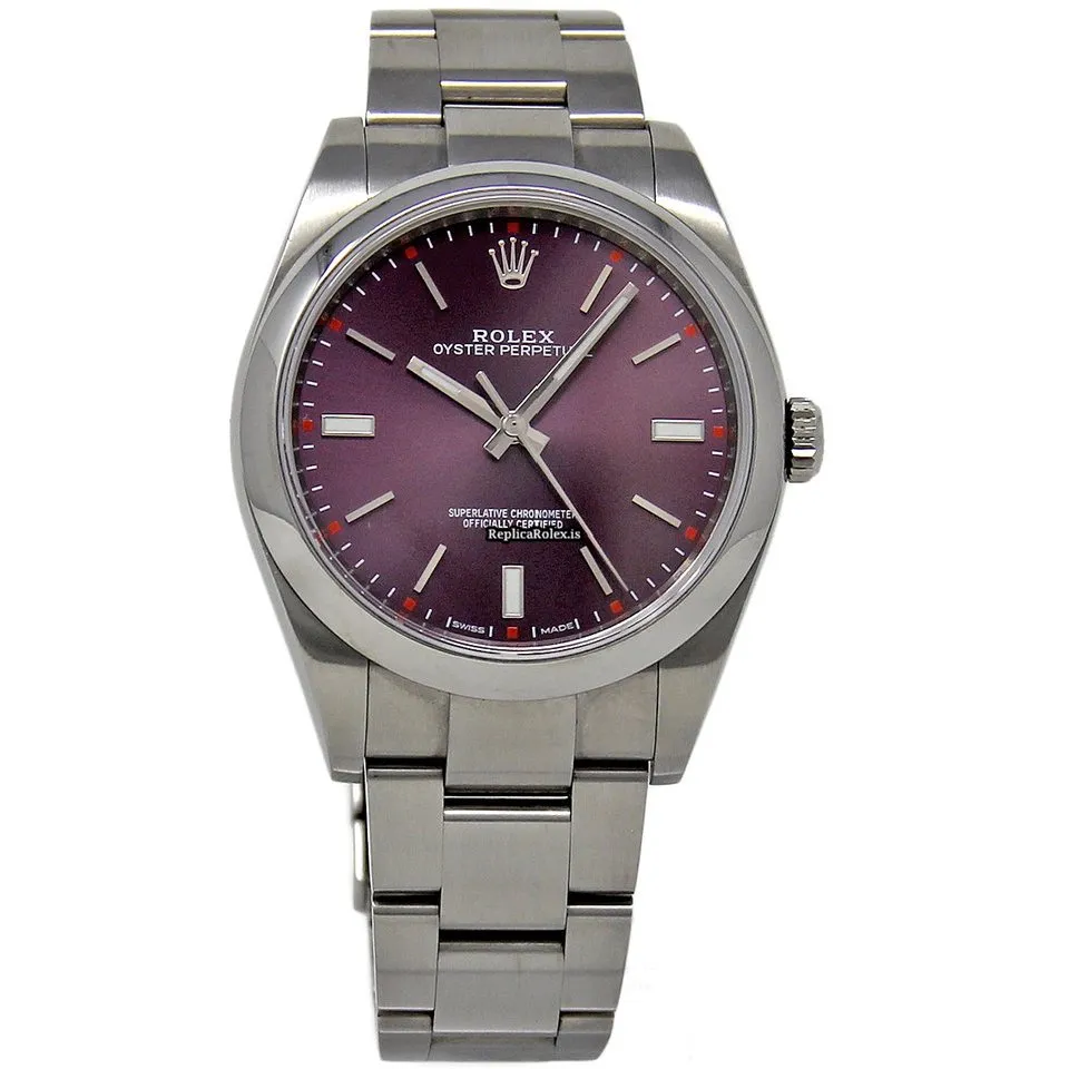 Top Replica Rolex Oyster Perpetual 39 114300 Caliber 3132 Automatic Movement 39mm Steel Case Mens/unisex Watch - Image 2